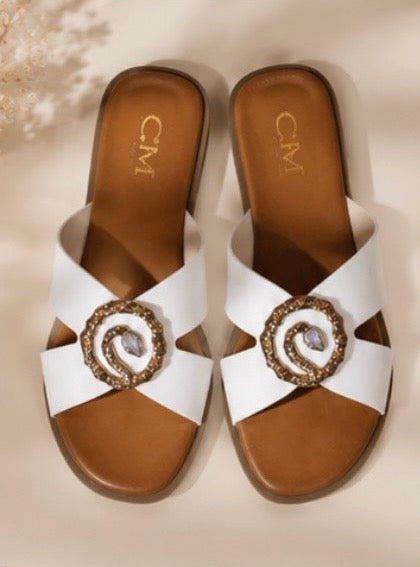 Sandales blanches