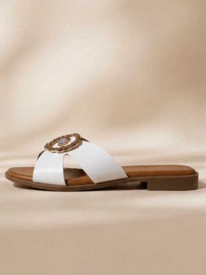 Sandales blanches