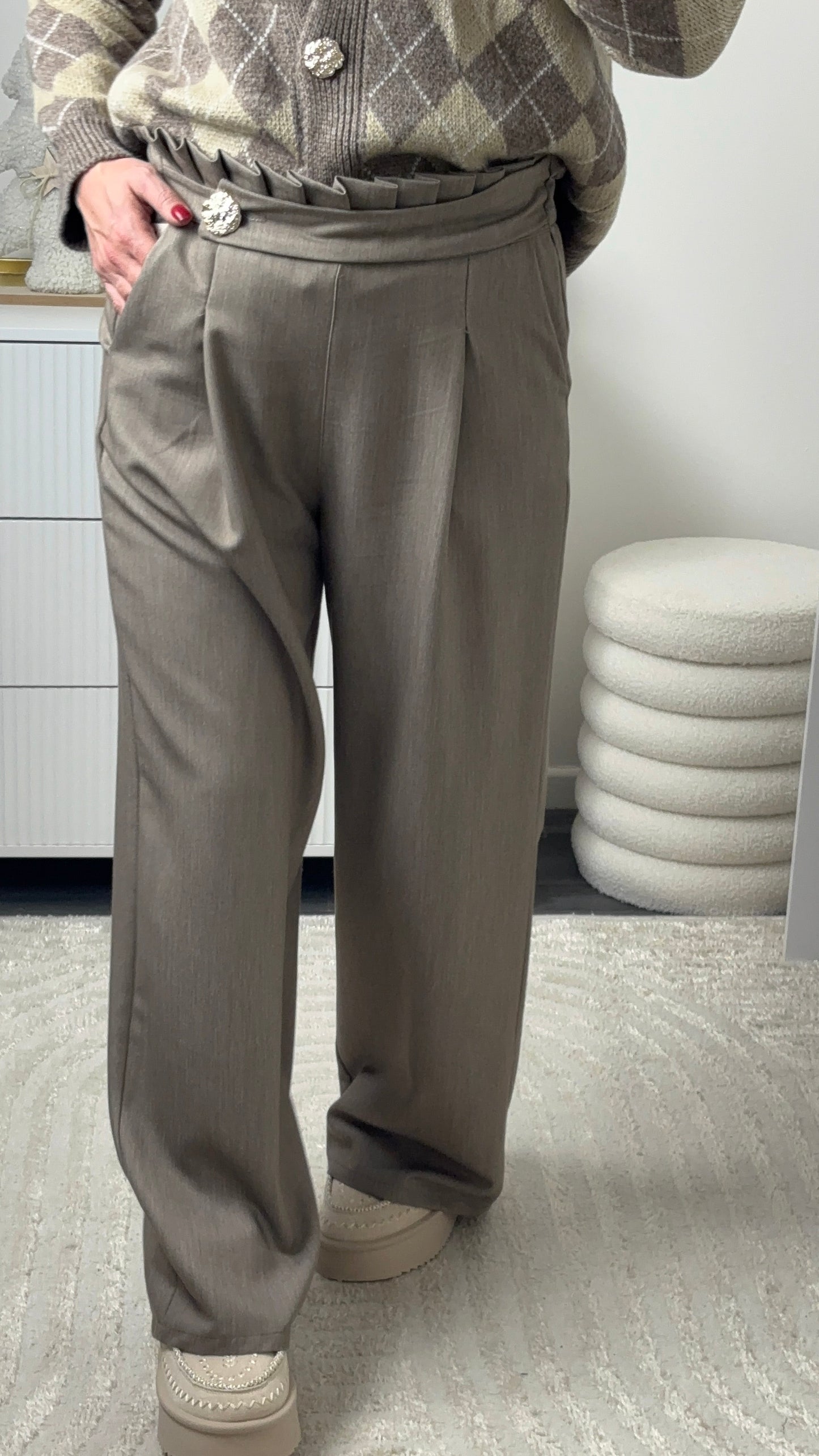 Pantalon taupe