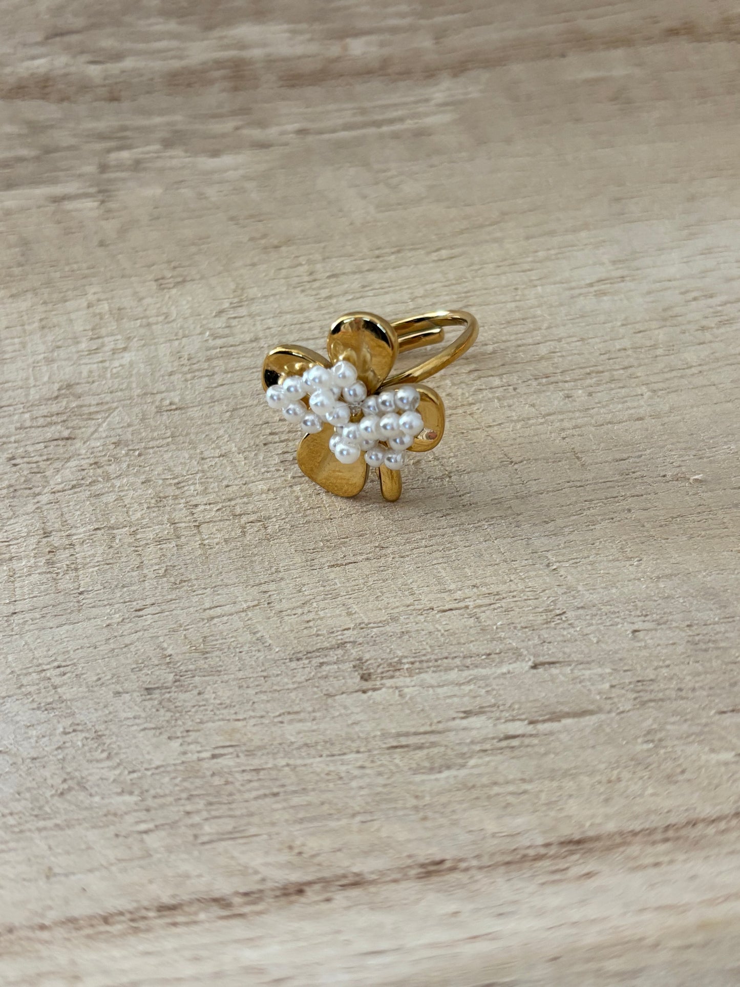 Bague perles