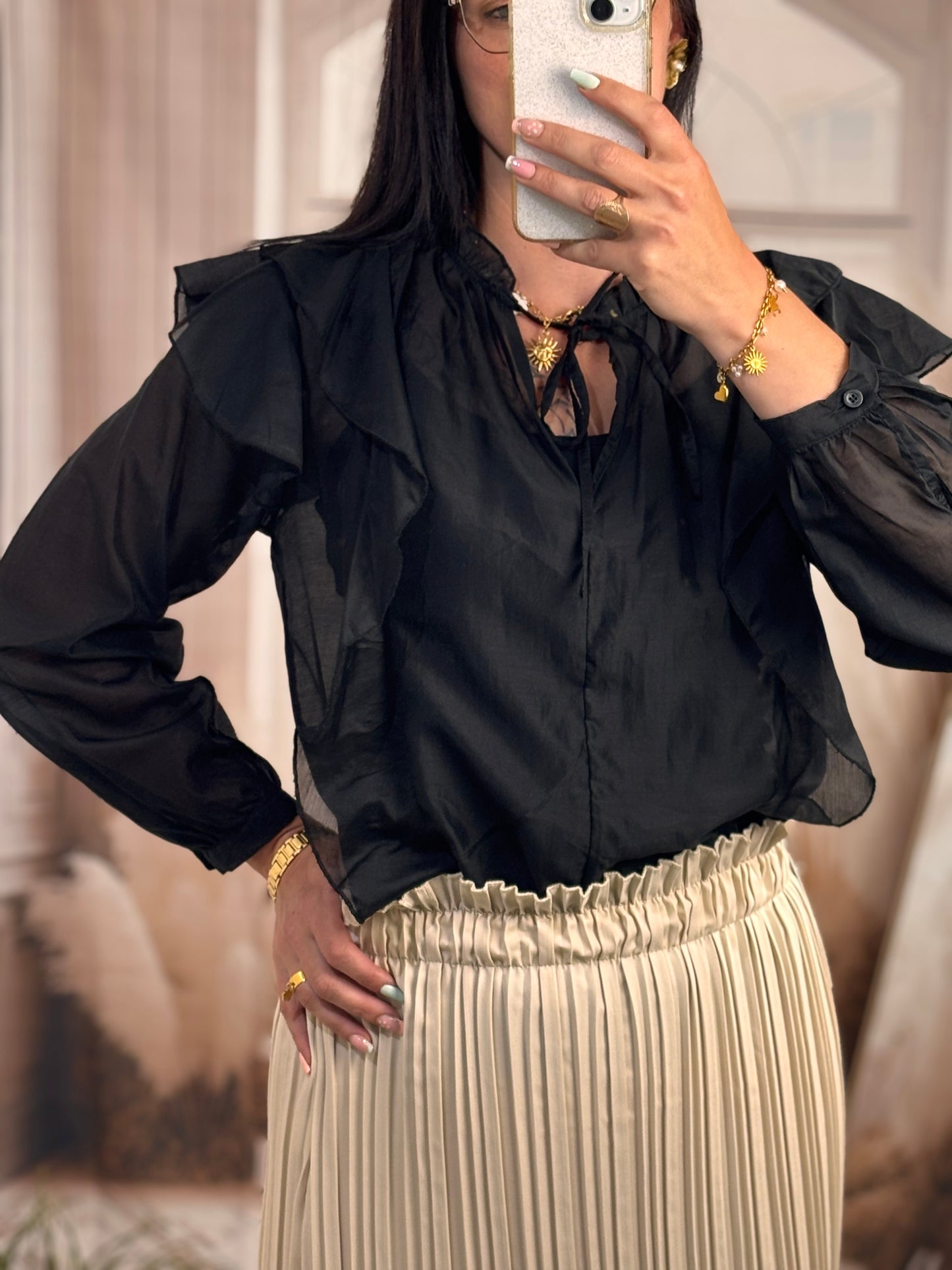 Blouse noire