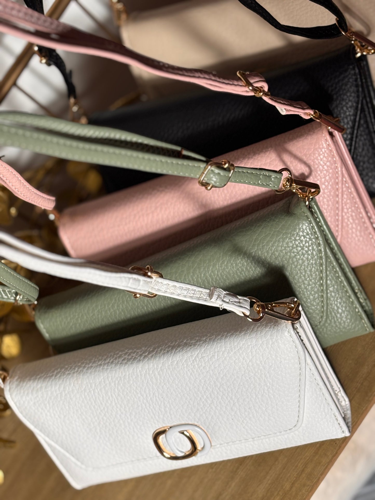 Sac portefeuille vert