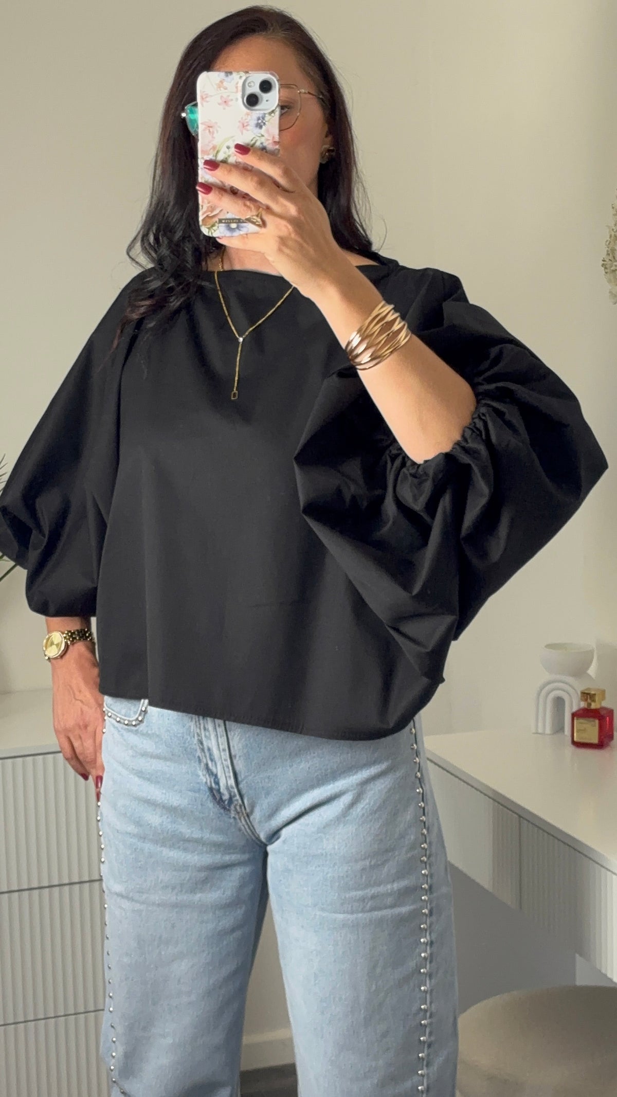 BLOUSE | NOIR