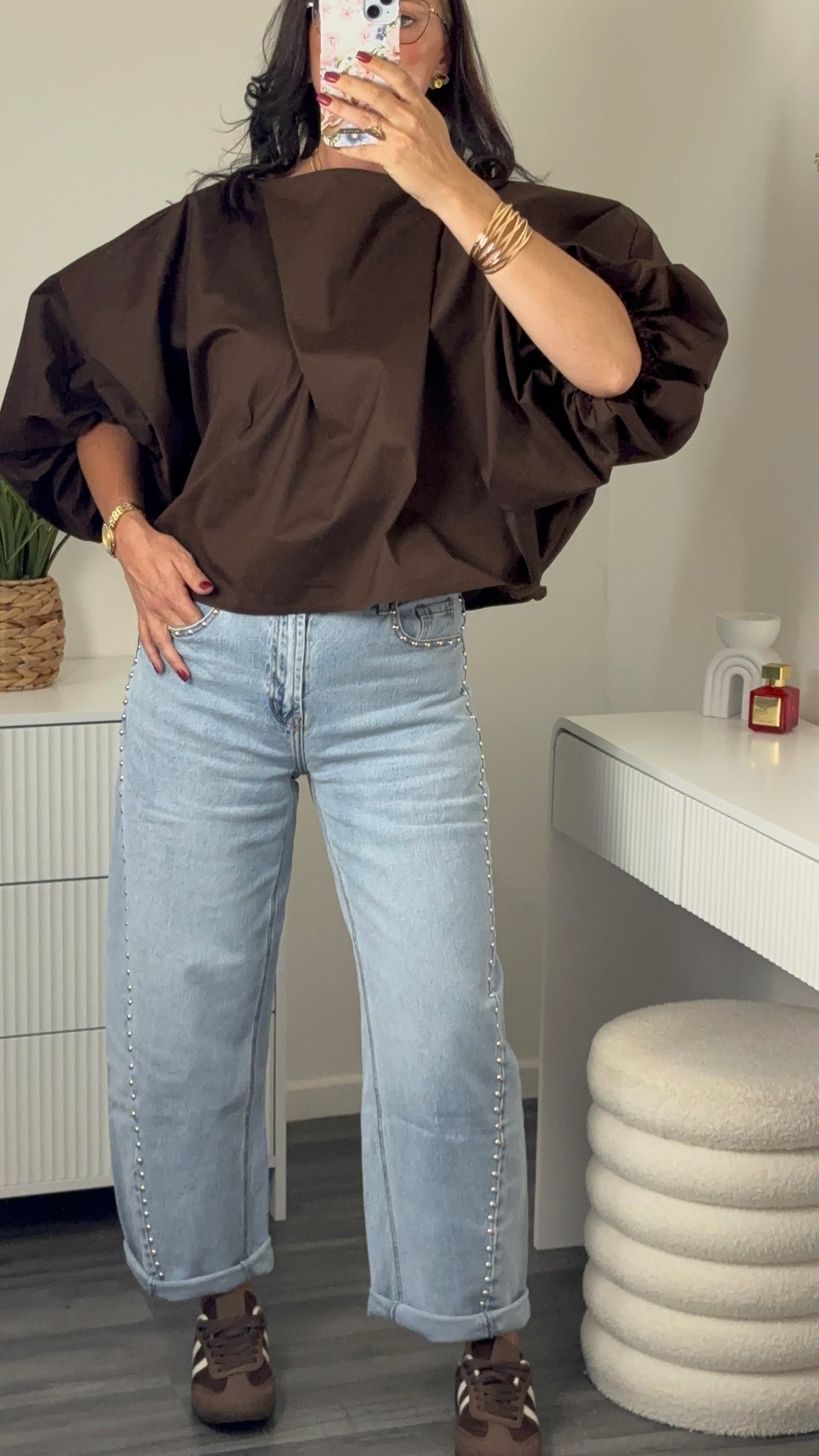 BLOUSE | CHOCO