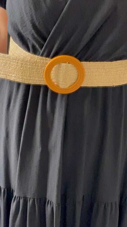 Robe longue noire