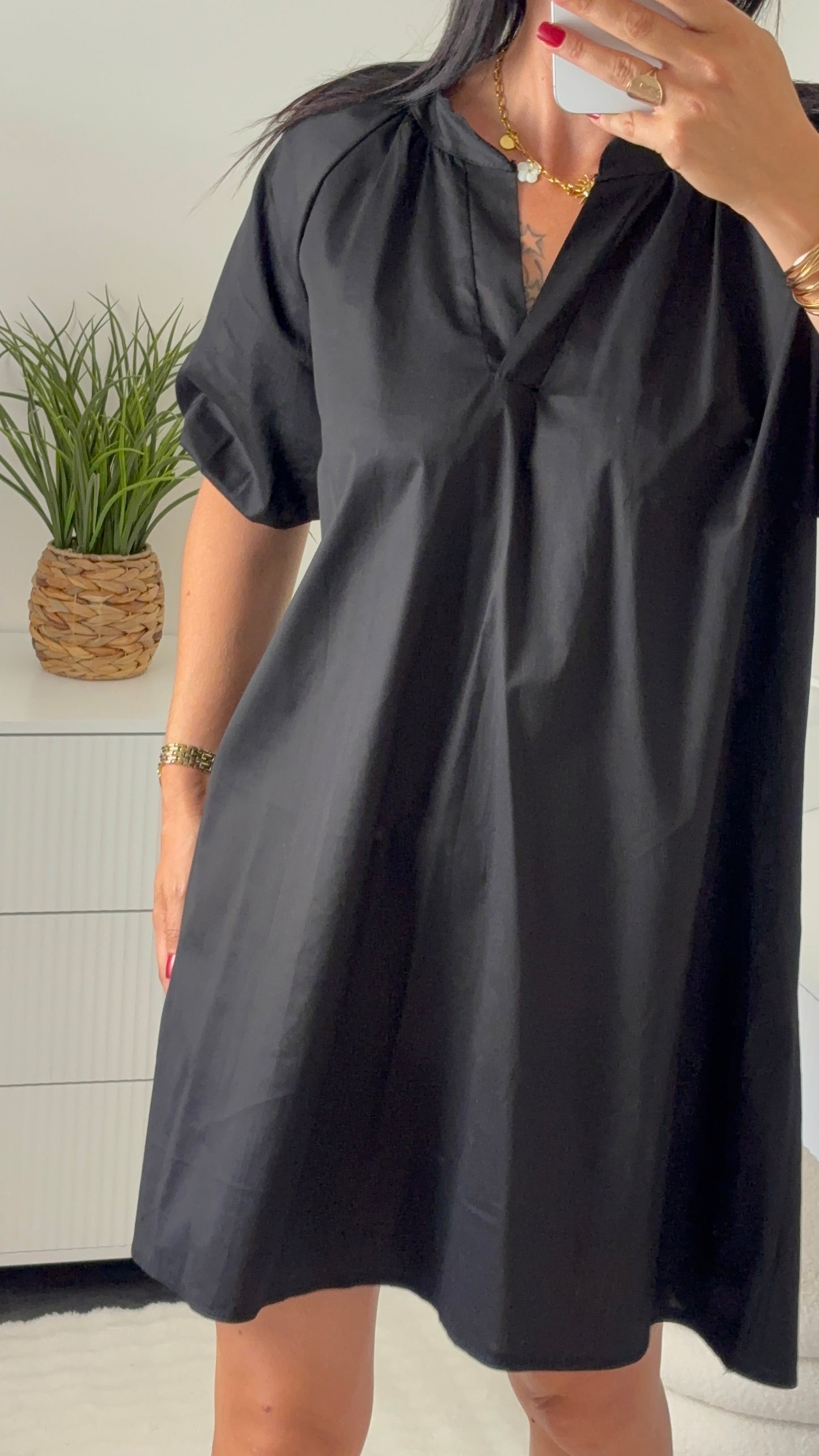 ROBE BALLON NOIRE