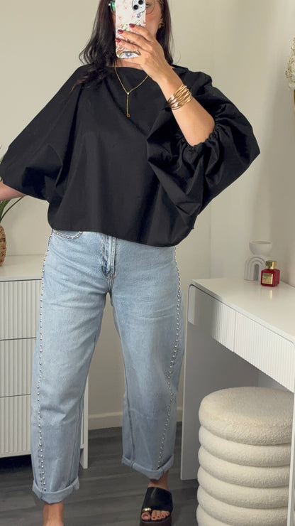 BLOUSE | NOIR