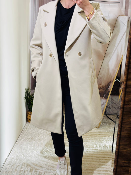 Manteau  long beige