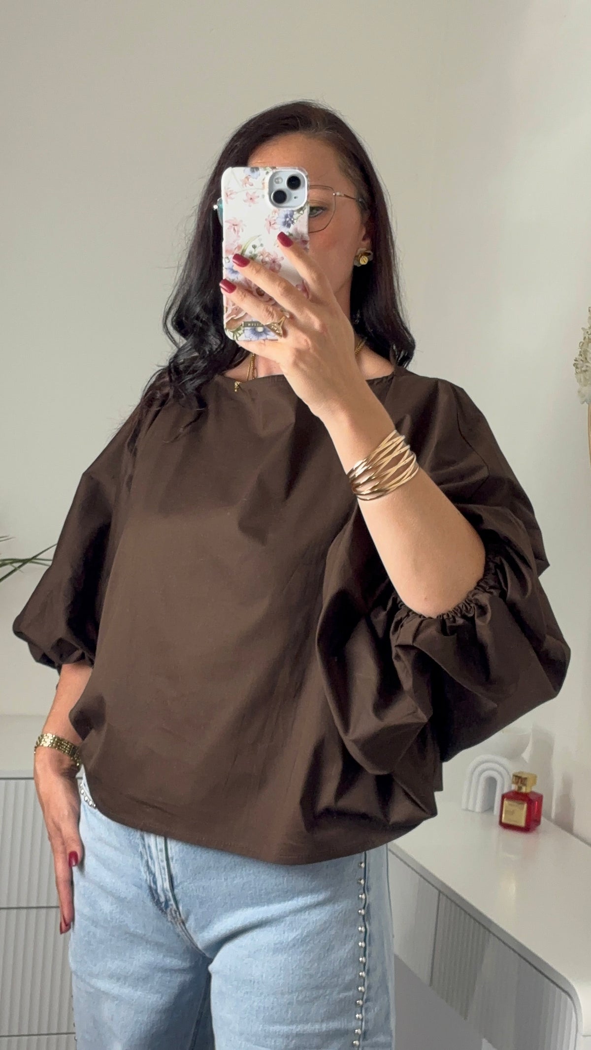 BLOUSE | CHOCO