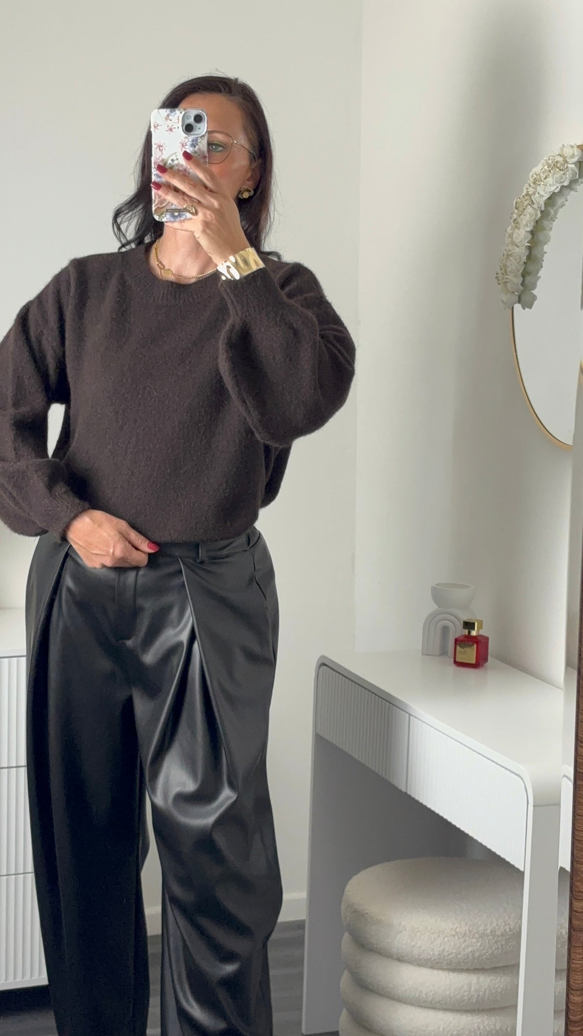 PULL COL ROND | CHOCO