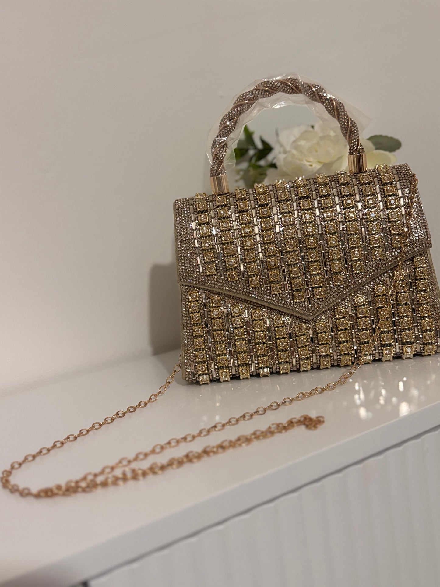 Sac chic doré
