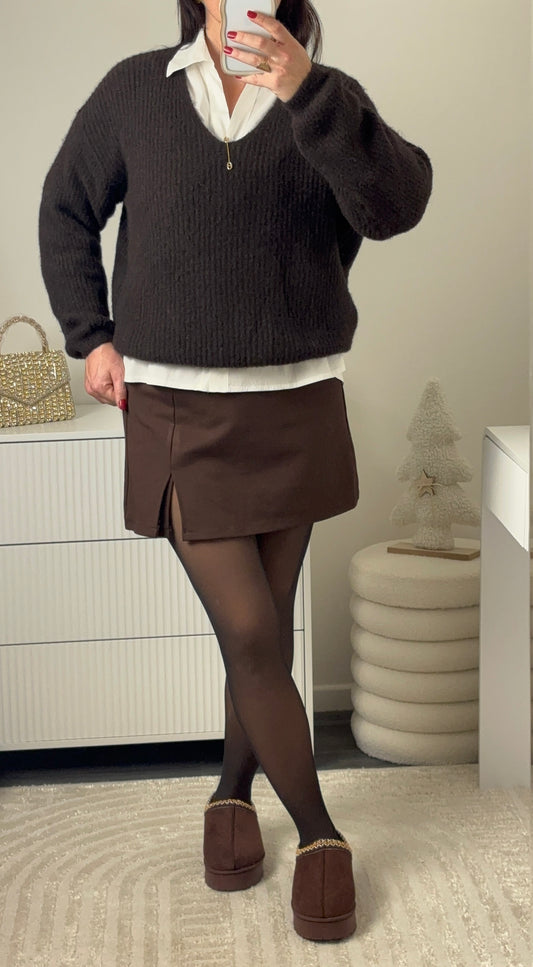 Pull doux choco