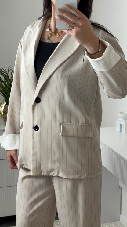 ENSEMBLE BLAZER BEIGE