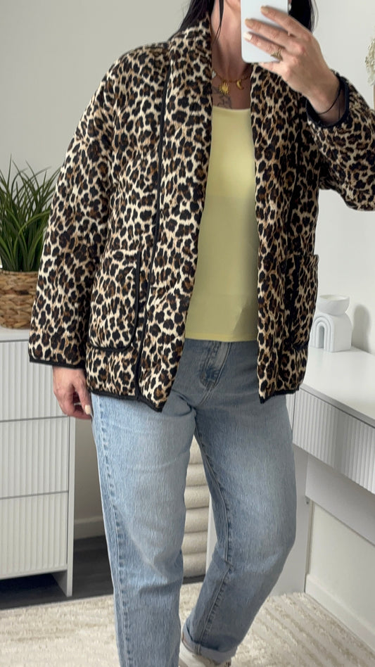 MANTEAU LÉOPARD