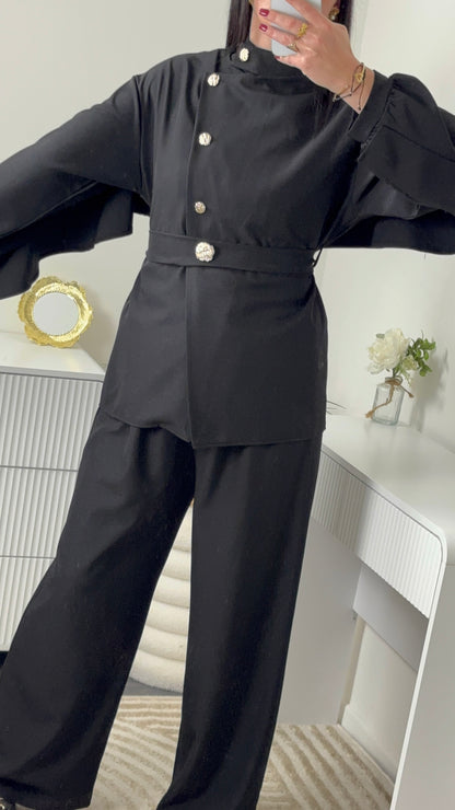 ENSEMBLE PÉPITE NOIR