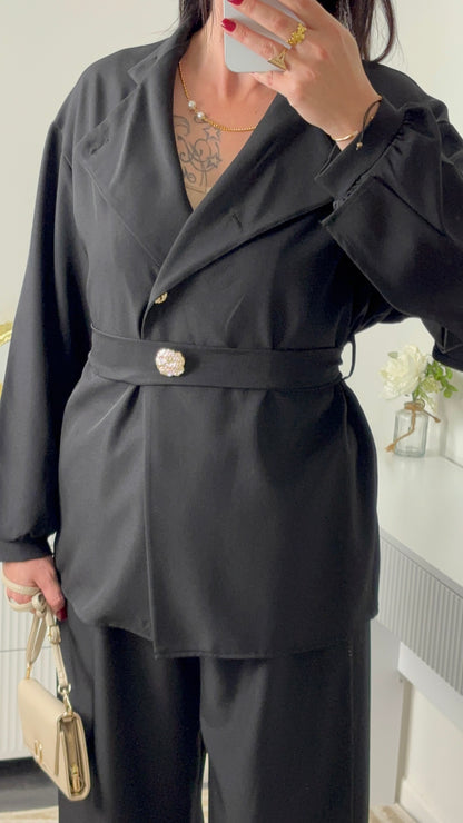 ENSEMBLE PÉPITE NOIR