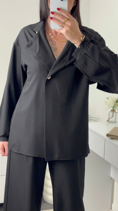 ENSEMBLE PÉPITE NOIR