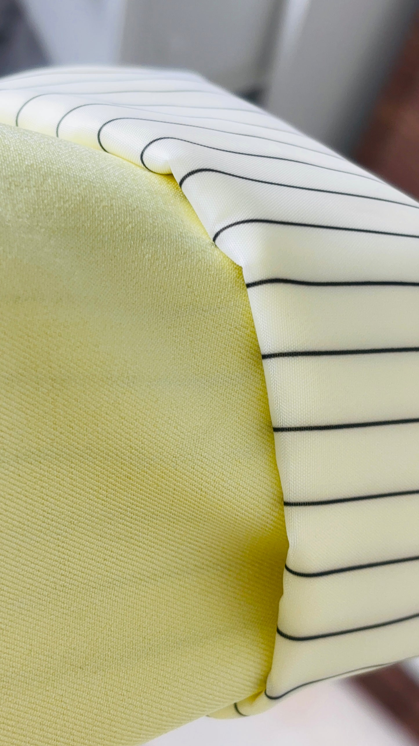BLAZER RAYURES JAUNE