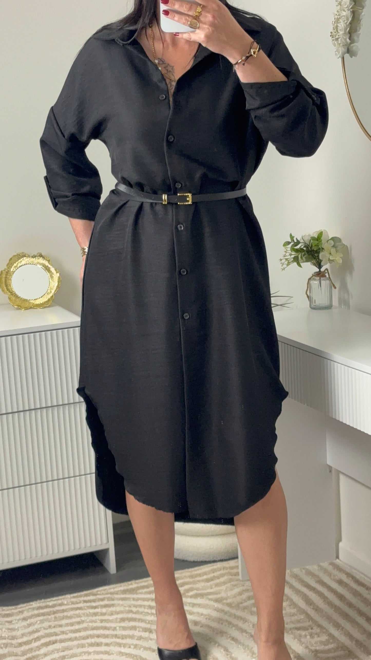 ROBE LONGUE NOIRE