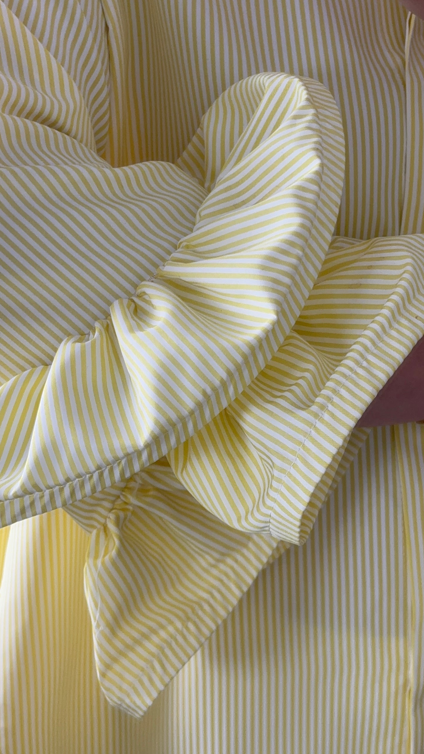 CHEMISE FROUFROU JAUNE