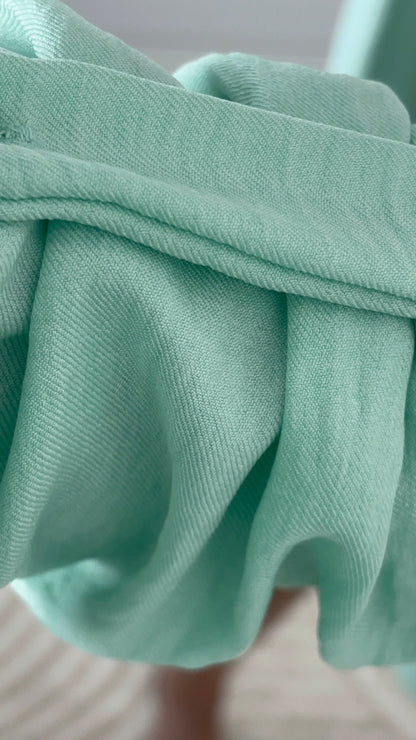 ROBE LONGUE VERT D’EAU