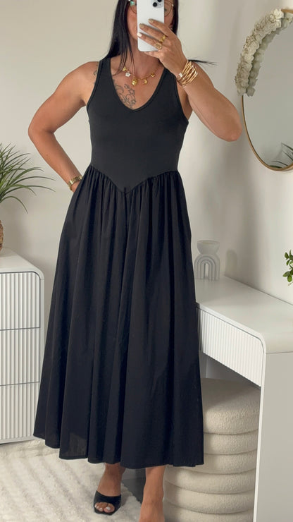 ROBE LONGUE NOIRE