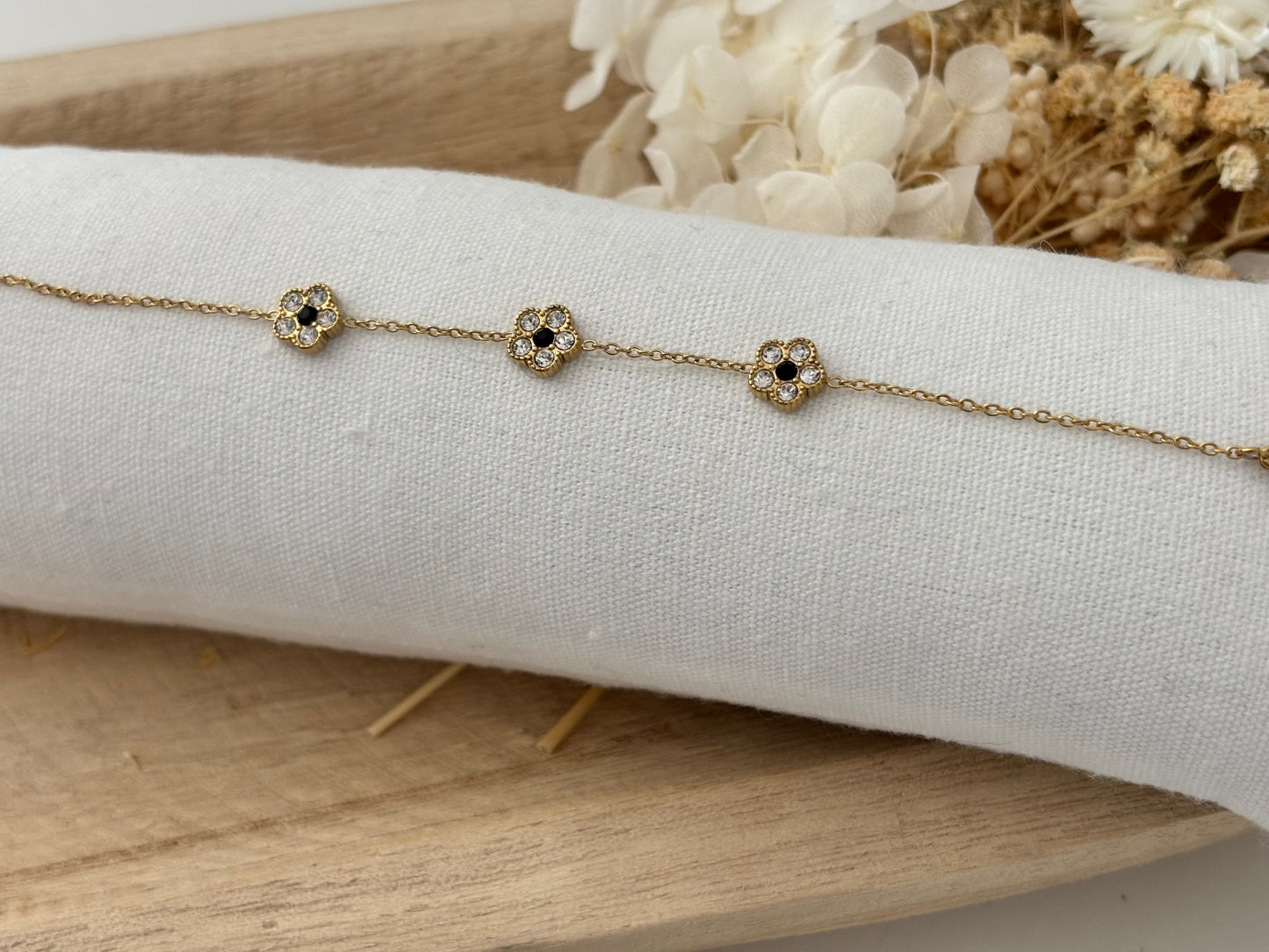 Bracelet fleurs