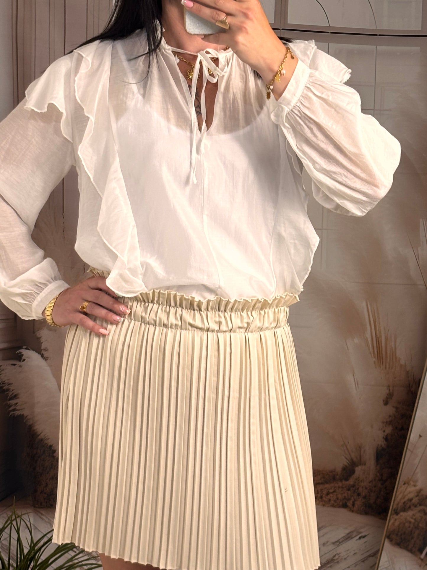 Blouse blanche