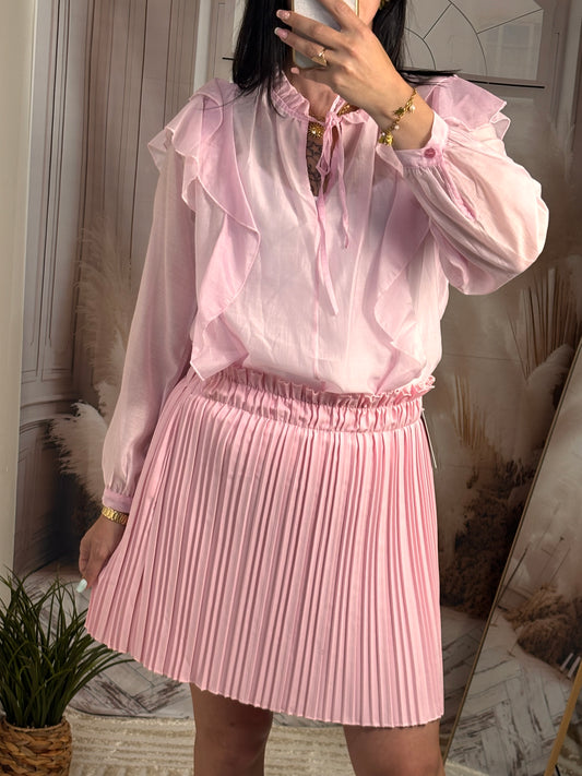 Jupe rose