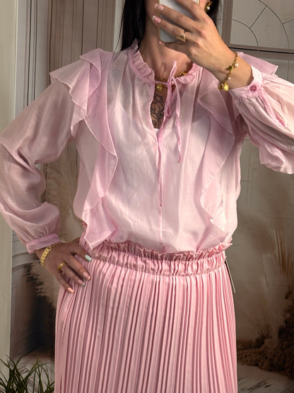 Blouse rose