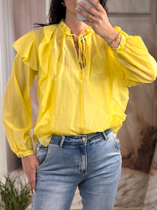 Blouse jaune