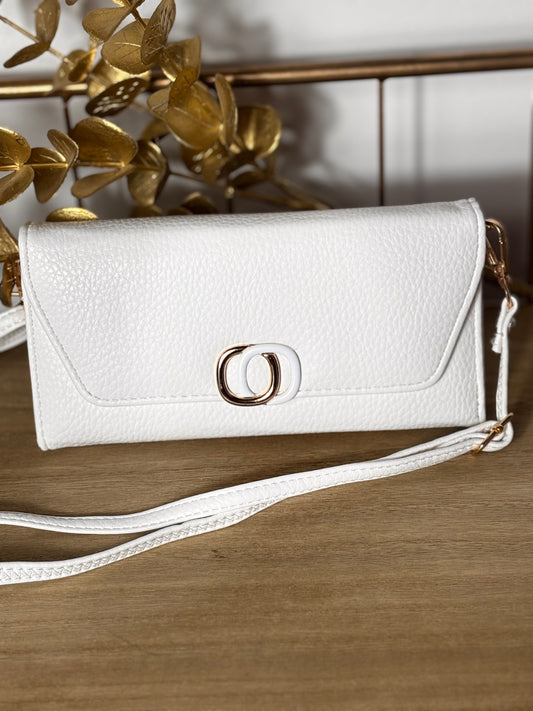 Sac portefeuille blanc
