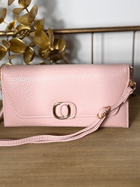 Sac portefeuille rose