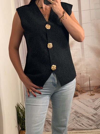 Gilet pépite noir