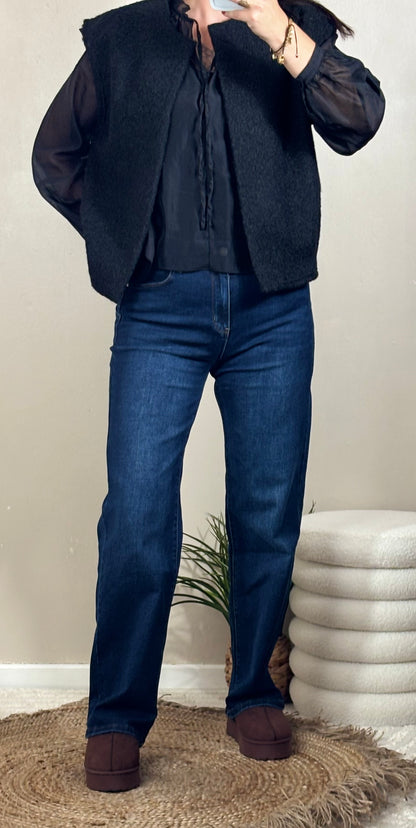 Gilet sans manche noir