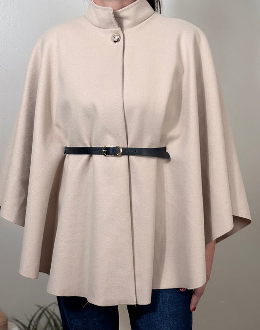 Poncho beige