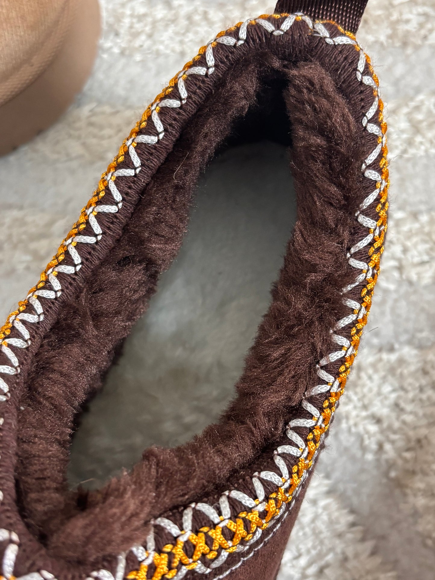 Bottines basses chocolat